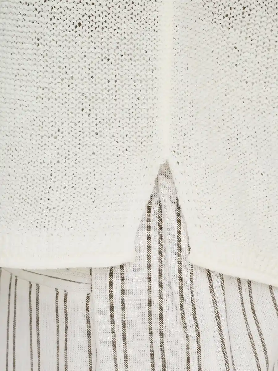 Bild 3 von Only ONLSUNNY S/S Strickshirt Weiß