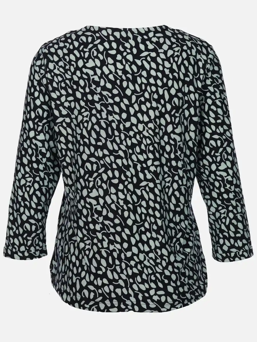 Bild 2 von Damen Shirt mit Alloverprint Türkis