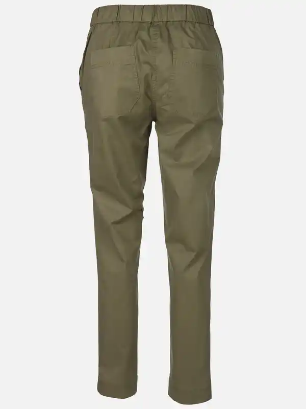 Bild 2 von Damen Chinohose mit elastischem Bund Grün