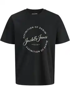 Jack & Jones JJGRAYSON TEE SS CREW T-Shirt Schwarz