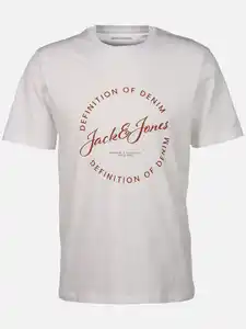 Jack & Jones JJGRAYSON TEE SS CREW T-Shirt Weiß