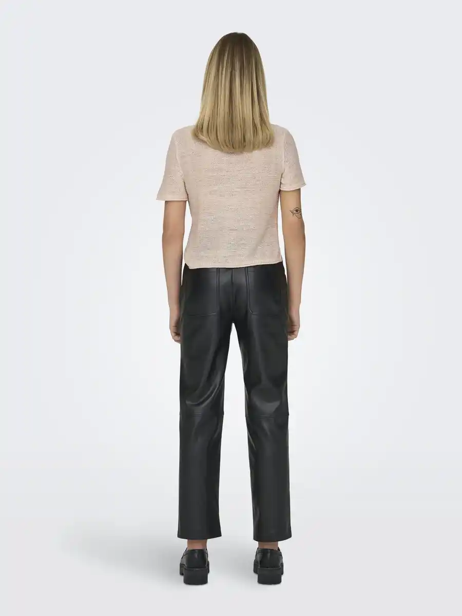 Bild 4 von Only ONLSUNNY S/S Strickshirt Grau