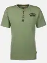 Bild 1 von Herren Henleyshirt mit Stickerei Grün