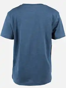 Jungen T-Shirt mit Dinomotiv und Leuchtfunktion Blau
