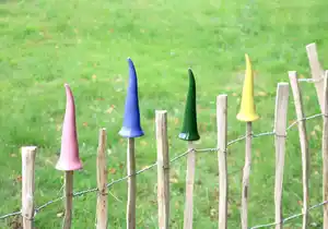 Zaunhocker 'Mütze' Keramik