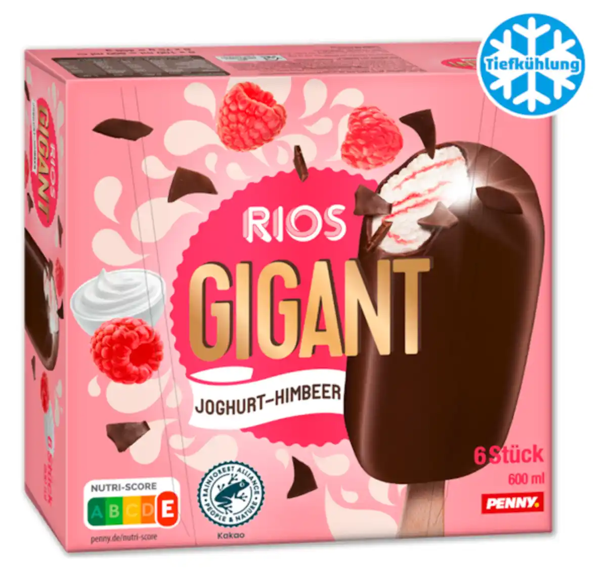 Bild 1 von RIOS Gigant Joghurt-Himbeer