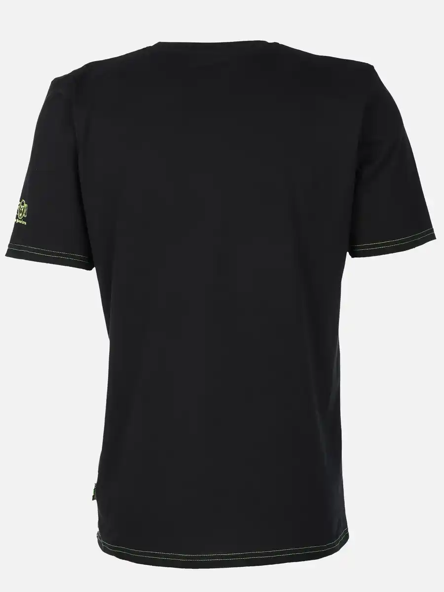Bild 2 von Herren Shirt mit Spruch Schwarz