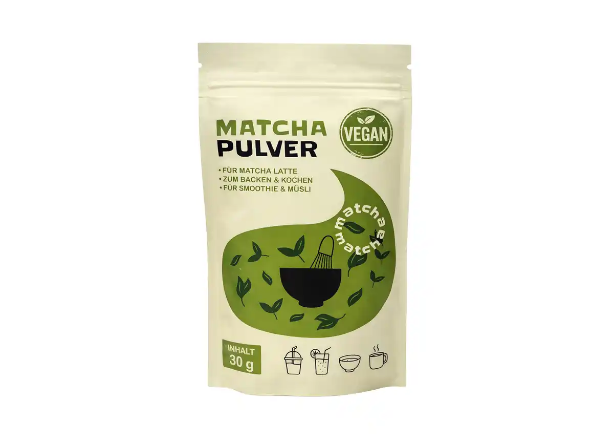 Bild 1 von Matcha Pulver für Matcha Latte