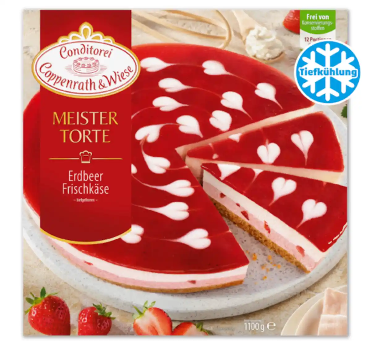 Bild 1 von COPPENRATH & WIESE Meistertorte Erdbeer Frischkäse