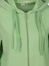 Bild 3 von Damen Sweatcardigan mit Kapuze Grün