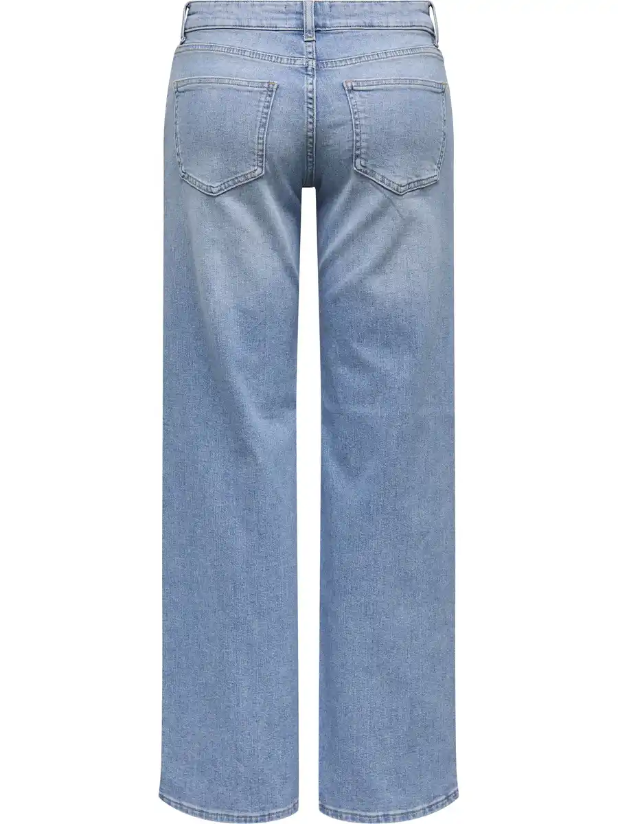 Bild 2 von Only ONLJUDY-O LW WIDE LEG Jeans Blau