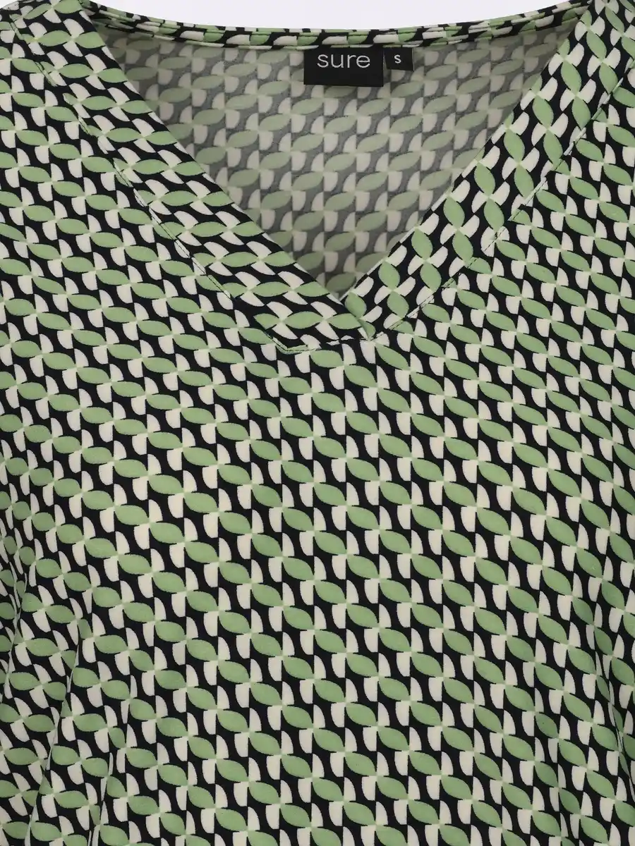 Bild 3 von Damen Shirt mit Alloverprint Grün