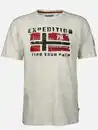 Bild 1 von Herren Shirt mit Frontprint Weiß