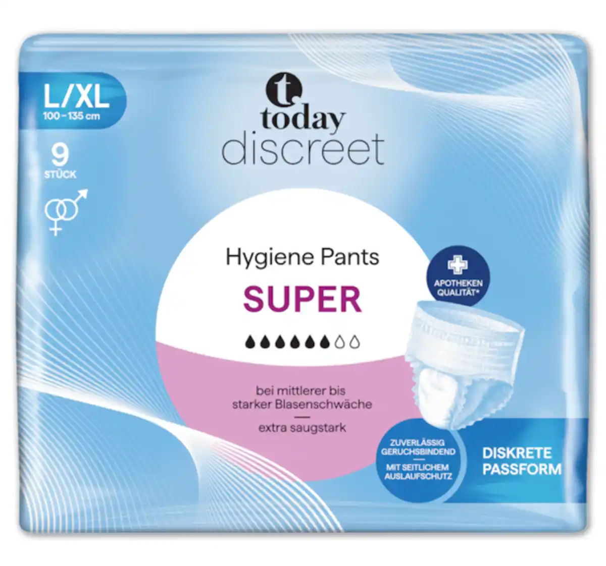 Bild 1 von TODAY Discreet Hygiene Pants
