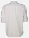 Bild 2 von Herren Freizeithemd mit kleinem Stehkrage Weiß