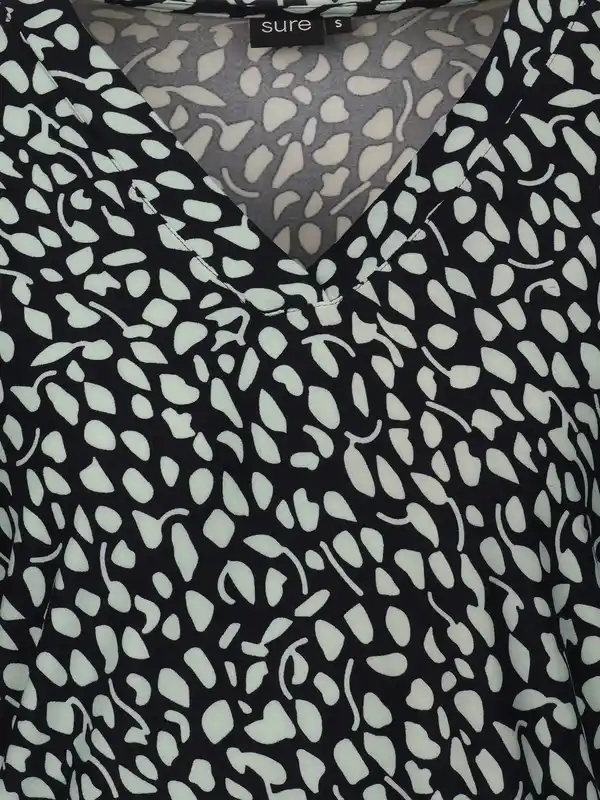 Bild 3 von Damen Shirt mit Alloverprint Türkis