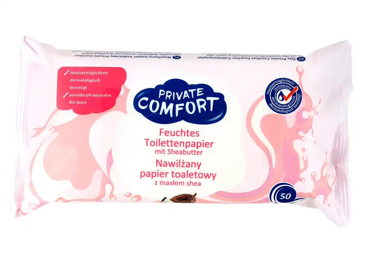 Bild 1 von Feuchtes Toilettenpapier mit Sheabutter