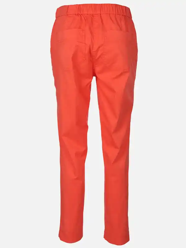 Bild 2 von Damen Chinohose mit elastischem Bund Rosa