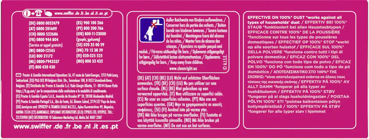 Bild 3 von Swiffer Staubmagnet Pink Limited Nachfüllpackung