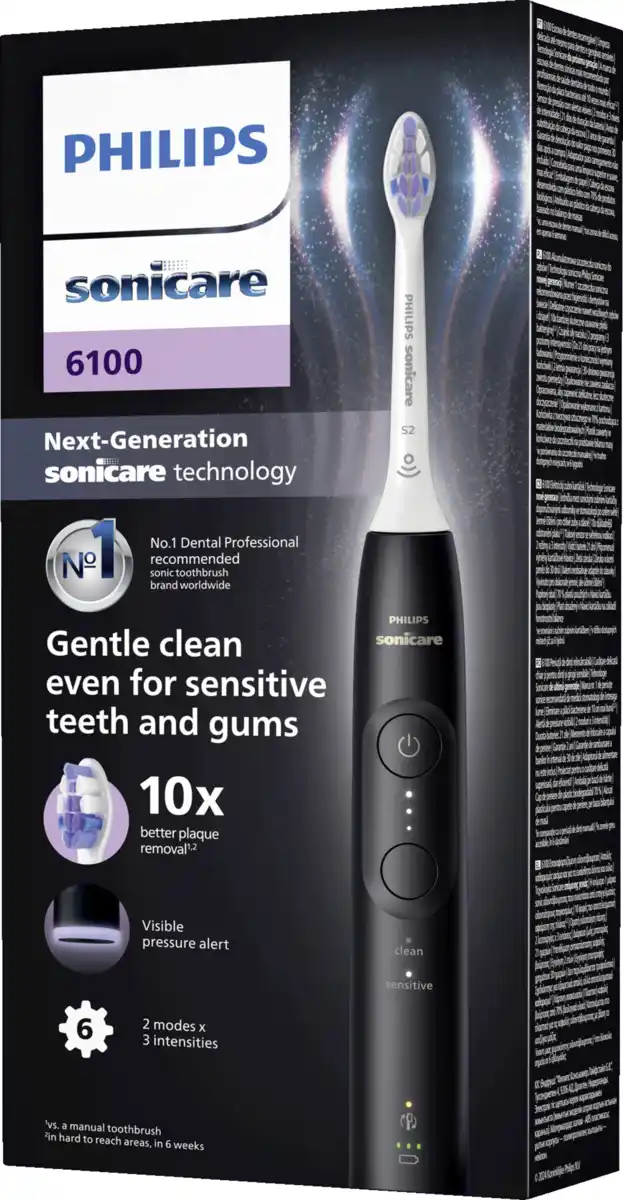 Bild 1 von PHILIPS Sonicare elektrische Schallzahnbürste 6100 HX7401/01