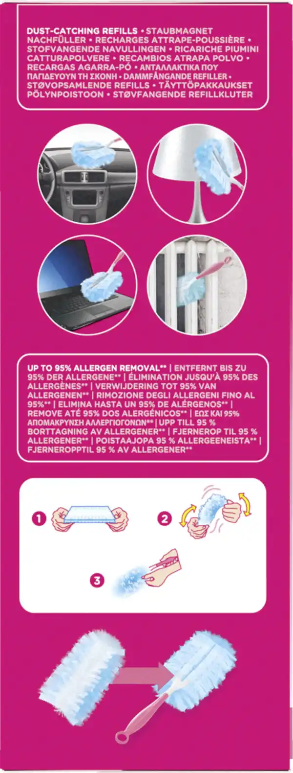 Bild 4 von Swiffer Staubmagnet Pink Limited Nachfüllpackung