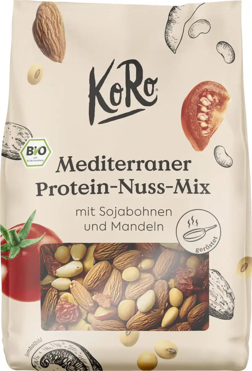 Bild 1 von KoRo Bio Protein-Nuss-Mix Mediterran, geröstet, 160 g