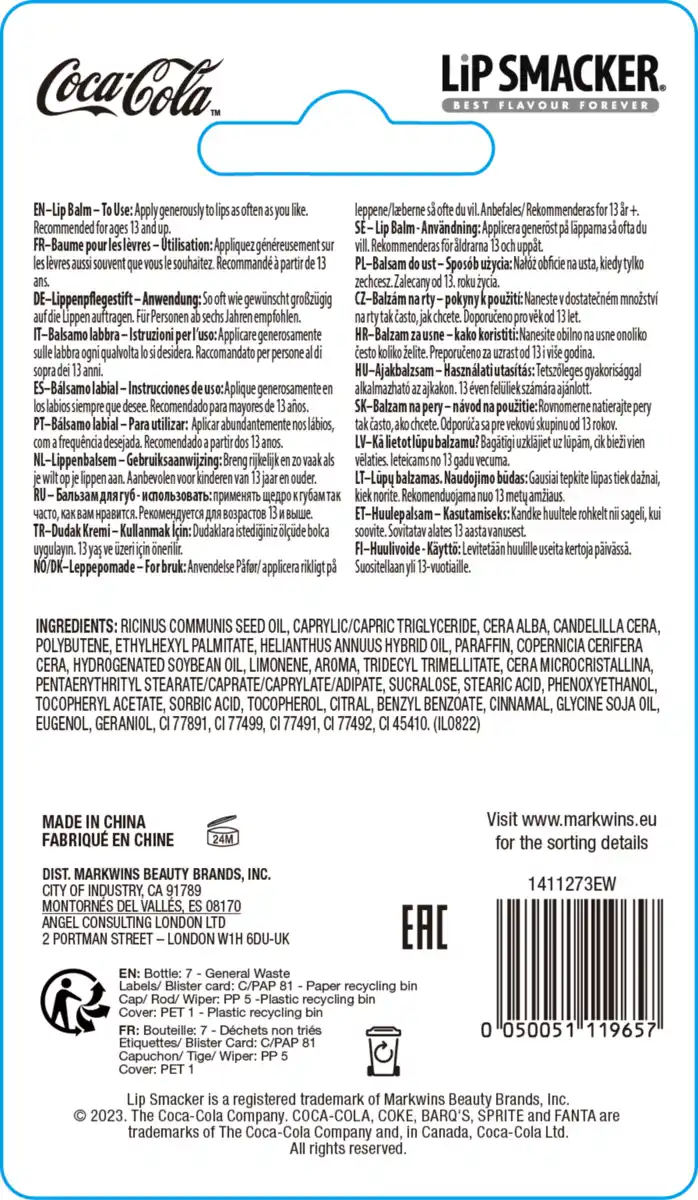 Bild 2 von Lip Smacker Lippenbalsam Coca Cola Flasche, 4 g