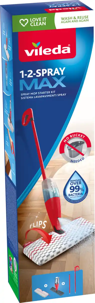 Bild 1 von Vileda 1-2 Spray Max Box Sprühwischer