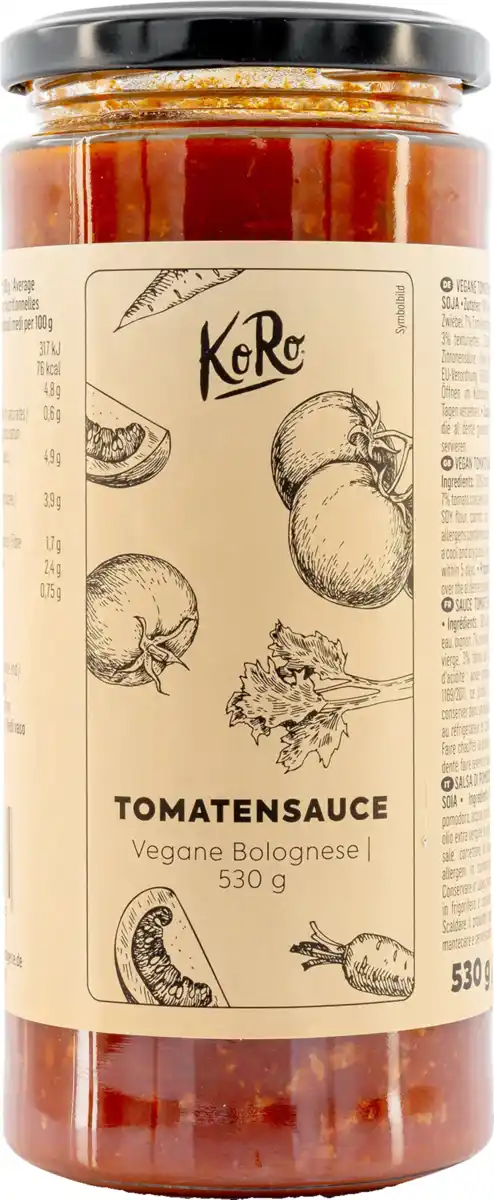 Bild 1 von KoRo Vegane Bolognese, 530 g