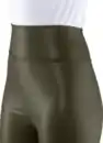 Bild 2 von IDEENWELT Lederoptik-Leggings olivgrün Gr. L