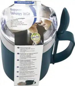 IDEENWELT Suppenbehälter to Go petrol