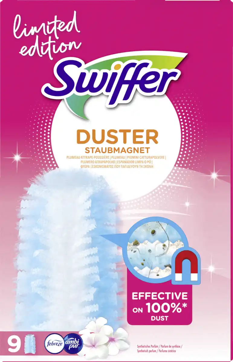 Bild 1 von Swiffer Staubmagnet Pink Limited Nachfüllpackung