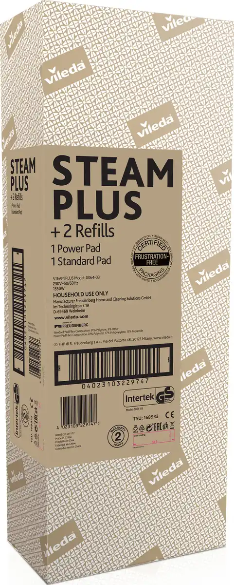 Bild 2 von Vileda Steam Dampfreiniger Plus Set
