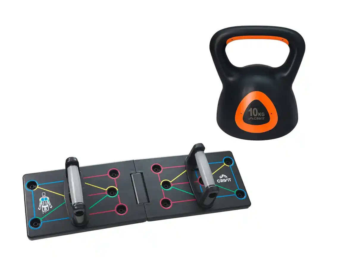 Bild 1 von CRIVIT Push-up-Board/Kettlebell