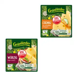 GRÜNLÄNDER Käsescheiben XXL