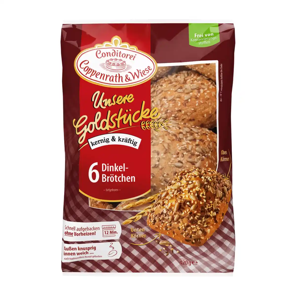 Bild 1 von COPPENRATH & WIESE Dinkelbrötchen