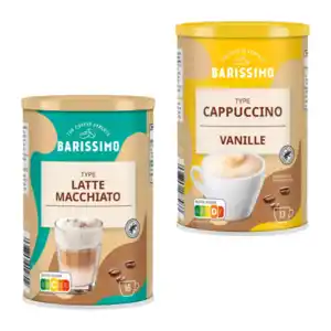 BARISSIMO Latte Macchiato / Cappuccino Vanille