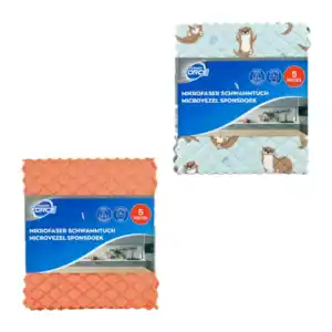 POWER FORCE Mikrofaser-Schwammtücher