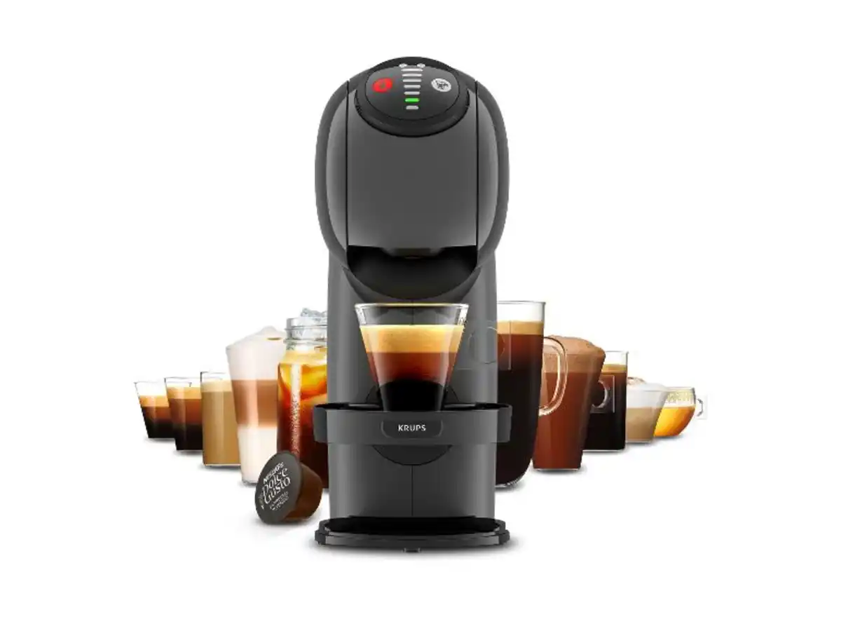Bild 2 von Krups Nescafé Dolce Gusto Genio S Basic kompakte Kapsel Kaffeemaschine, Heiß-&Kaltgetränke, LED, XL-Funktion »KP243B«""