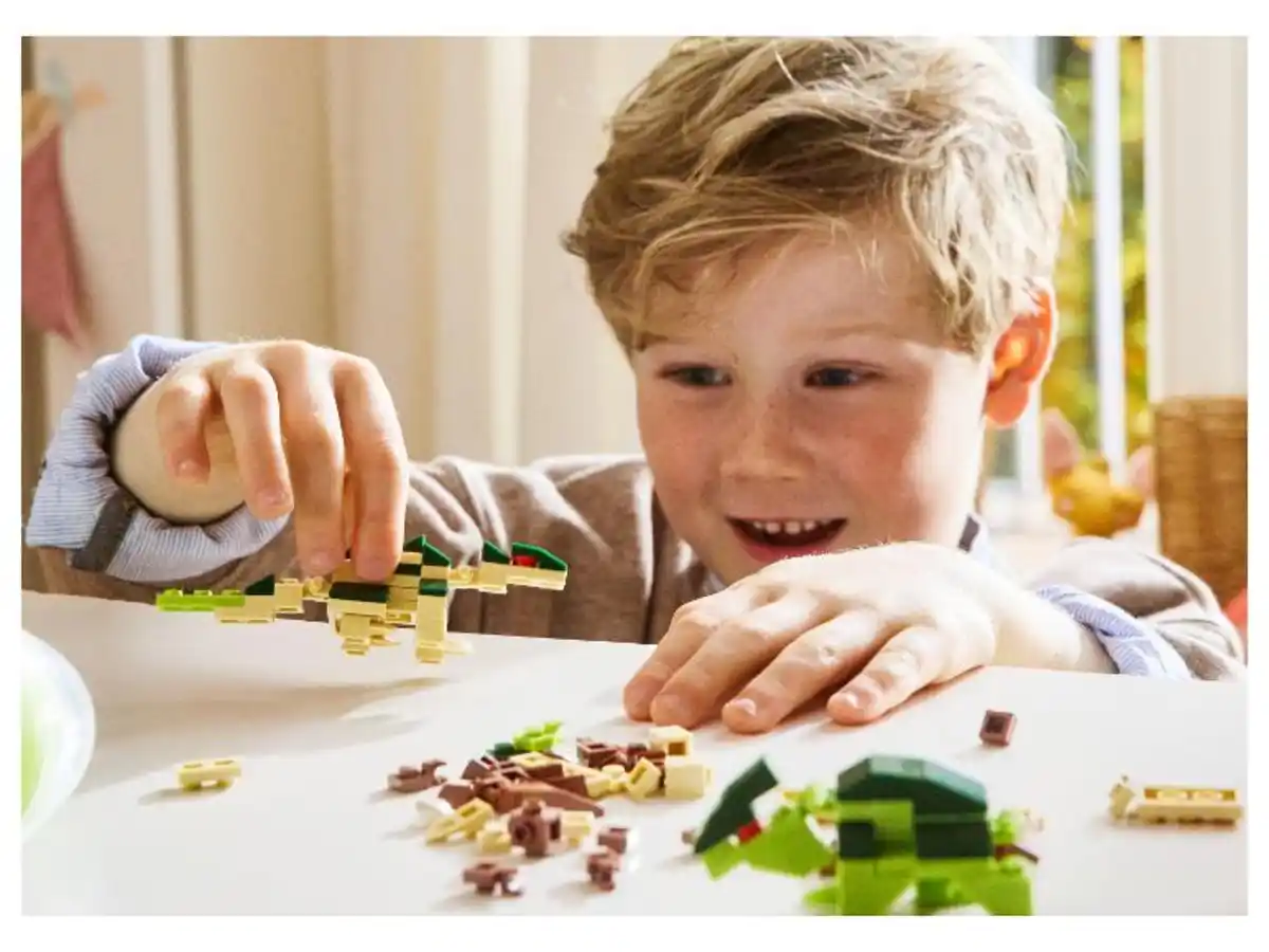 Bild 2 von lupilu® Clippysaurier im Ei, 250-teilig