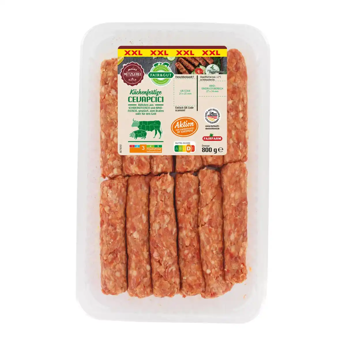 Bild 1 von FAIR & GUT Cevapcici XXL