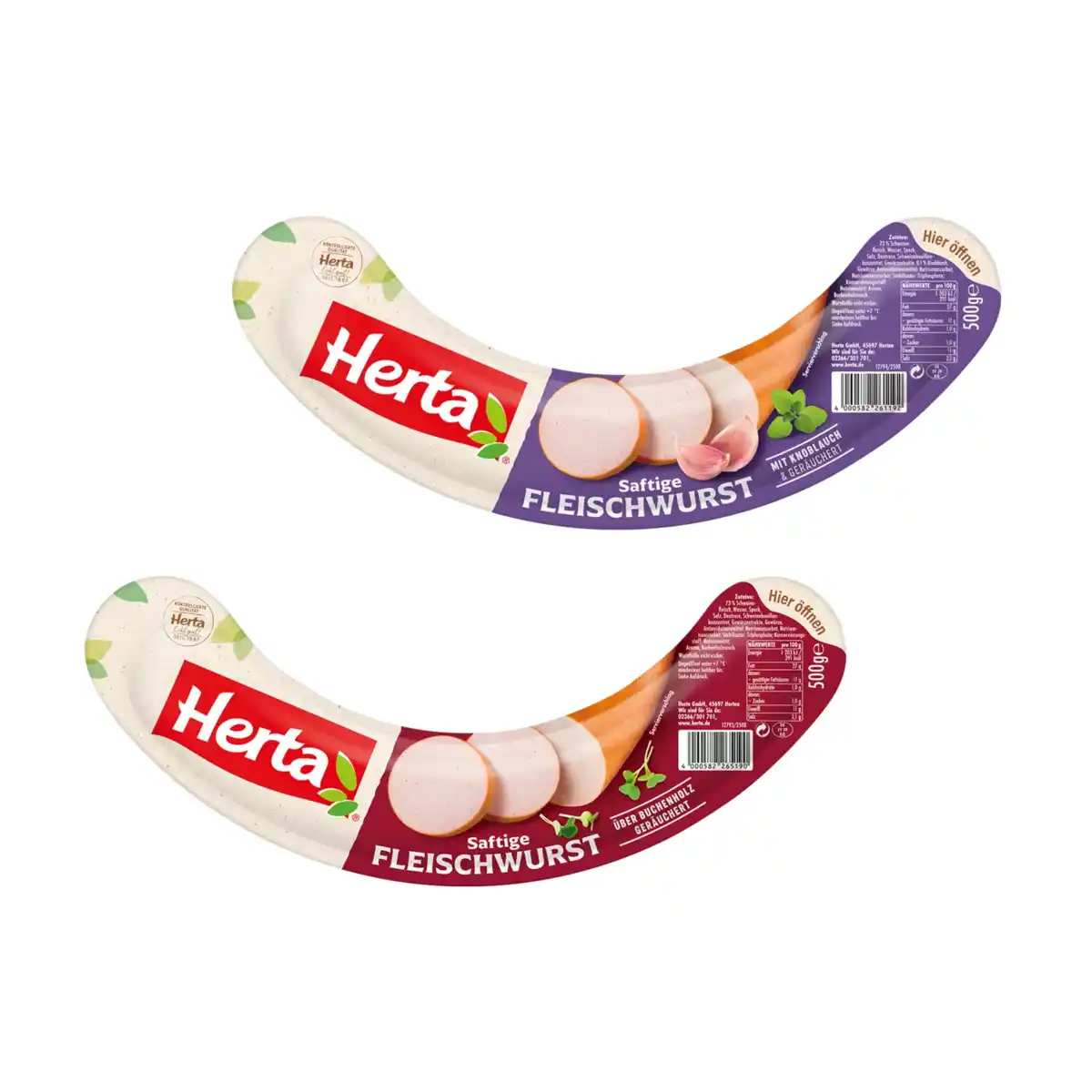 Bild 1 von HERTA Fleischwurst