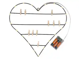 LIVARNO® LED-Fotohalter, 35 x 34 cm