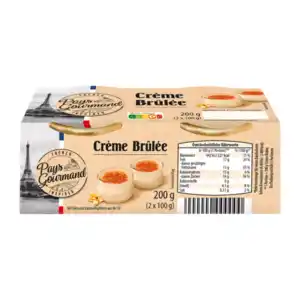 PAYS GOURMAND Crème Brûlée
