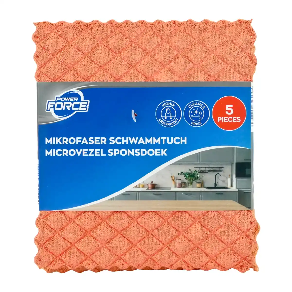 Bild 4 von POWER FORCE Mikrofaser-Schwammtücher