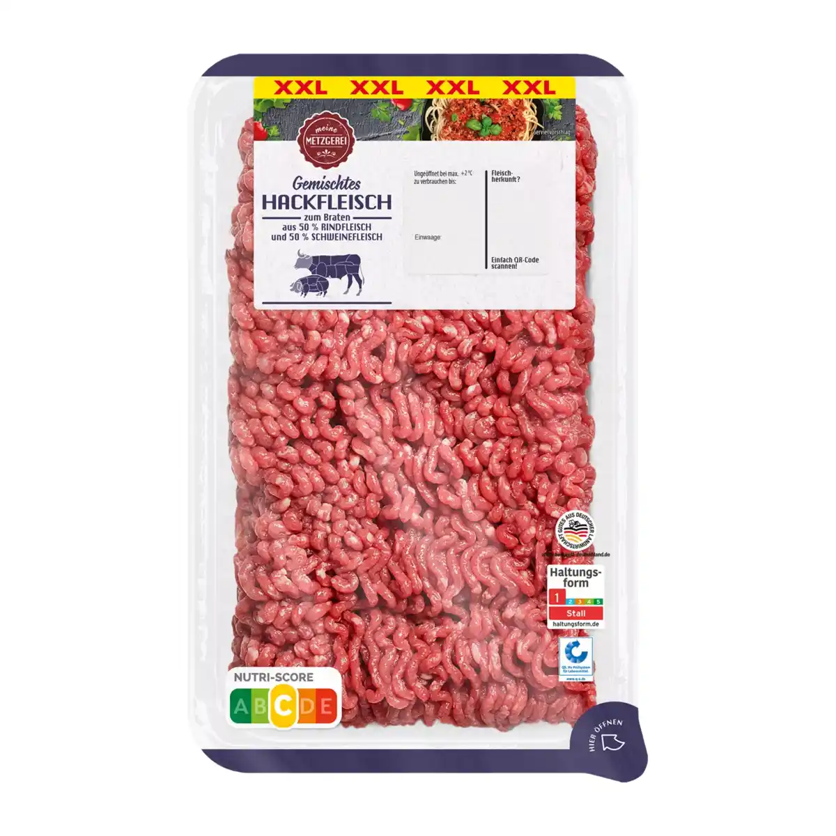 Bild 1 von MEINE METZGEREI Gemischtes Hackfleisch XXL