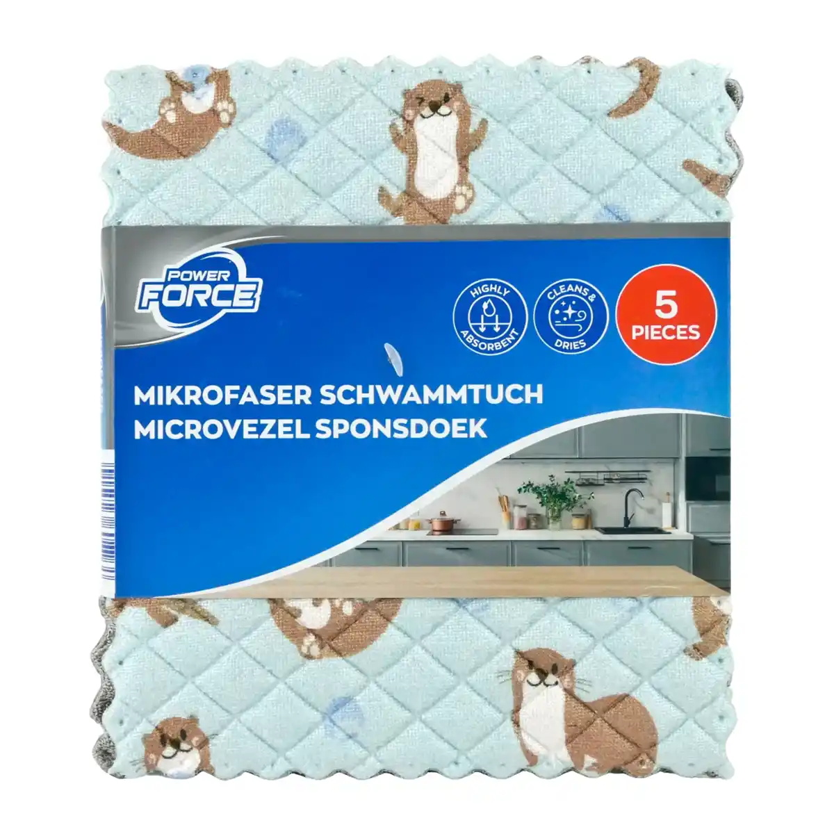 Bild 2 von POWER FORCE Mikrofaser-Schwammtücher