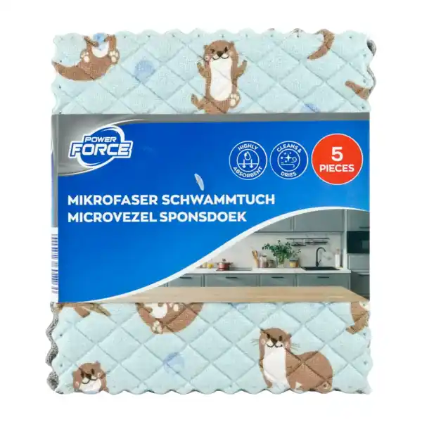 Bild 2 von POWER FORCE Mikrofaser-Schwammtücher