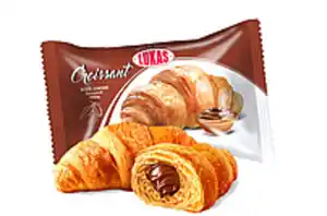 Plundergebäck mit eienr Füllung mit Schoko-Geschmack