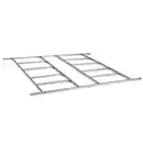 Bild 1 von Fundamentrahmen, für Gerätehaus mit Pultdach Gr.XXL, BxTxH: 219 x 200 x 3 cm, Stahl verzinkt